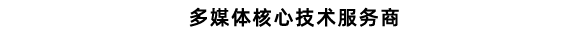 多媒体核心技术服务商